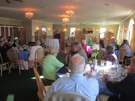 2015 Spring Dinner at Ryan's Lookout with Eric Anderson, local historian for the Town of Henderson.